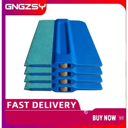 4pcs Auto Film Tinting Scraper 3D Carbon Fiber Vinyl Squeegee Car Foil Wrap Pro Tint Tools Home Office Wash Accessories 4A46