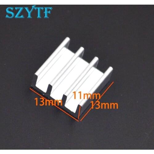 5pcs Quality electronic radiator heat sink thermal conductor chip 13*13*11MM