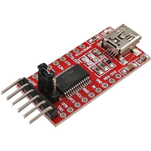 50pcs FT232RL FT232 FTDI USB to TTL 3.3 V 5.5 V Series Adapter Download Module Cable for Mini Port