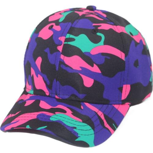 Multi Colored Camo Baseball Cap Fashion Men Hip-hop Cap Women Ladies Summer Hat