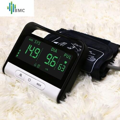 Doctodd Blood Pressure Monitor Tensiometer Upper Arm Automatic BP Sphygmomanometer Pulse Heart Rate Meter 4 Colors Backlight