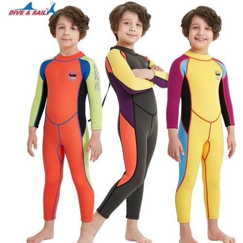 Kids Swimwear Rashguard For Boys Long Sleeve Swim Suits Plus Size Swimsuit Fused Baby Bathing Clothes Cute Toddler Rash Guard