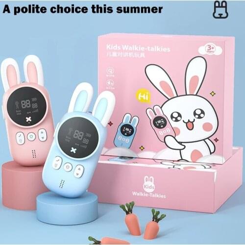 Children Voice Intercom Handheld Wireless Communication 3 Km Toy Flashlight Parent-child Interactive Outdoor Play Game Kid Gift