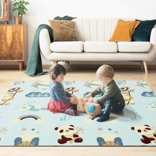 Baby Nursery Rug Foldable Play Mat XPE Foam Childrens Carpet Soft Floor Mats Toddlers Blanket Toys For Kids Spft Crawling Pad
