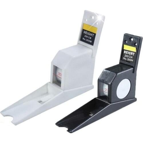 2m for Body Growth Altimeter Wall Mounted Tool Retractable Durable Tape Measure Portable Eco-firendly Height Meter Home