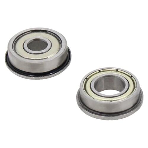 Flange Ball Bearings F604ZZ F623ZZ F624ZZ F625ZZ F684ZZ F688ZZ 3D Printers Parts Deep Groove Pulley Wheel Aluminium Part