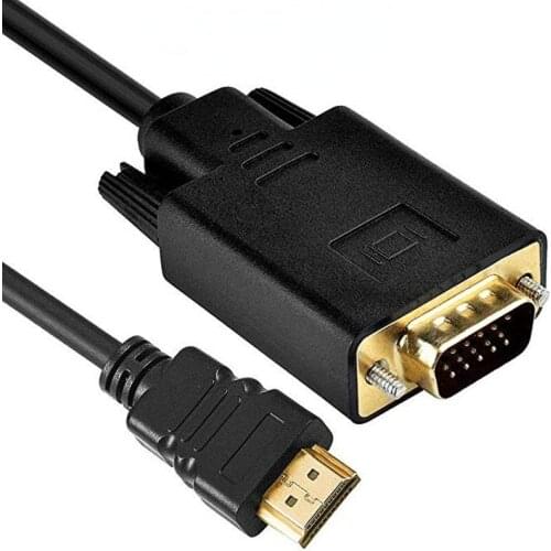 HDMI-compatible To DVI Cable Male 24+1 DVI-D Male Adapter Gold Plated 1080P for HDTV DVD Projector PlayStation 4 PS4/3 TV BOX