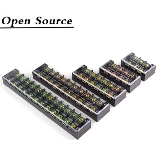 Screw Terminal Block Strip 600V 45A TB-4503 TB-4504 TB-4506 TB-4510 TB-4512