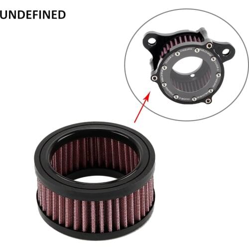 Air Filters Motorcycle 4 Inch Air Cleaner Replacement Element For Harley Sportster XL883 1200 Forty Eight Seventy Two 1991-2016