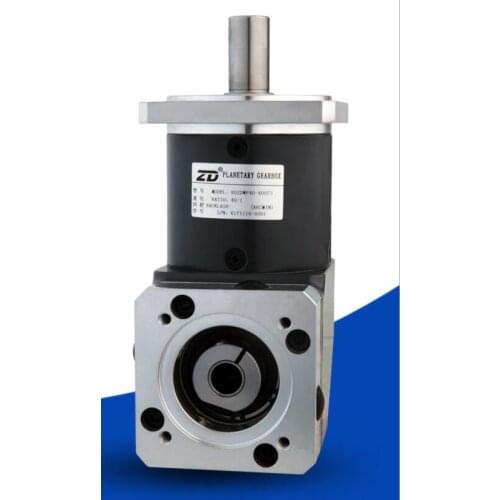 ZD medium and large 60ZDWE planetary gear right angle reducer servo stepping planetary right angle reducer 10:1 speed rate