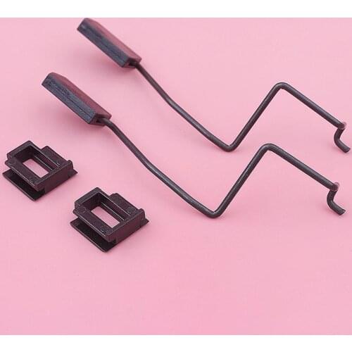2pcs/lot Throttle Rod Lever Linkage For Husqvarna 50 Specail EPA, 51 EPA, 55 EU1 Rancher EPA Chainsaw Replacement 501 77 80 02