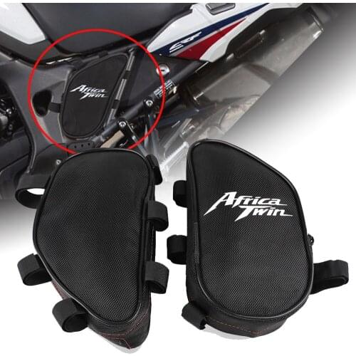 Motorcycle CRF 1000L Africa Twin Crash Bar Bag for Honda Africa Twin CRF1000L Adventure 2019 2020 2021 Repair Tool Placement Bag