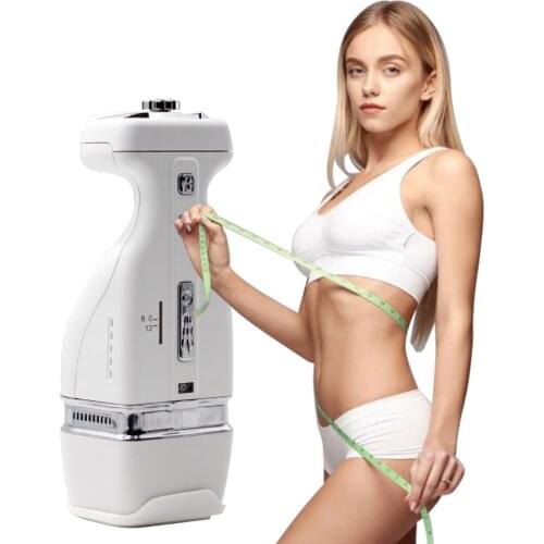 Mini HIFU Focused Ultrasonic RF Body Slimming Fat Removal Massager Weight loss Anti Cellulite Slimming Wrinkle Removal Machine
