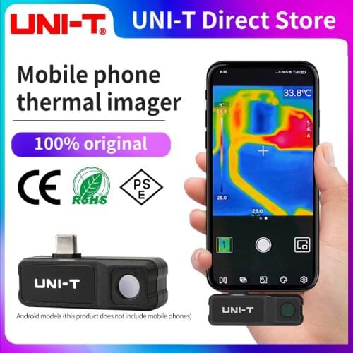U-NIT UTi120Mobile Infrared Thermal Imaging Camera Thermometer Industrial Detection Outdoor Observation Hunting Use For Android