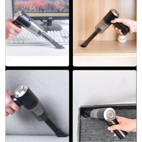 USB Rechargeable Cordless 5500Pa 120W Portable Handheld Powerful Wireless Car Vacuum Cleaner for SUV Home Office Pet Hair