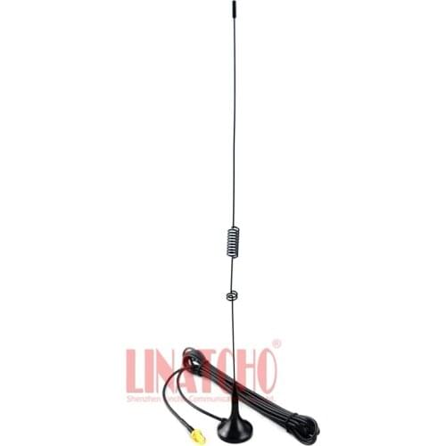 UT-106 SMA Female MOBILE DUAL BAND VHF UHF Small Magnetic Base Car walkie talkie Antenna