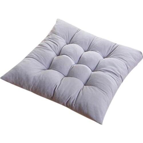Thicken Pad Chair Cushion Tie on Seat Square Chair Pad Dining Room Kitchen Decor Outdoor Garden Cushions Sofa Buttocks Cushion