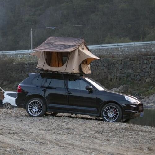 Waterproof Sunshade Folding Roof Top Pop-up Car Camping Outdoor Tent with Awning