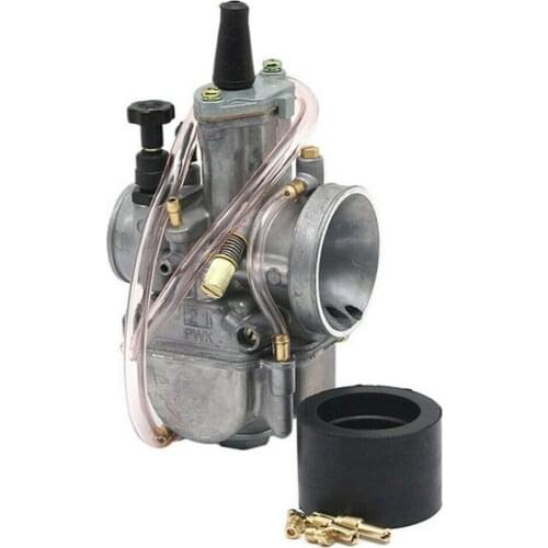 21-34mm PWK Metal Mortorcycle Racing Carburetor Carb with Power Jet Replacement