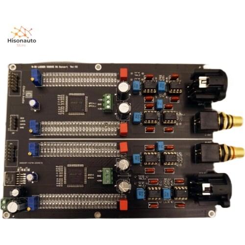 24-bit 384khz PCM NOS R2R high-precision resistance network decoder board fever level competition 10,000 yuan decoding