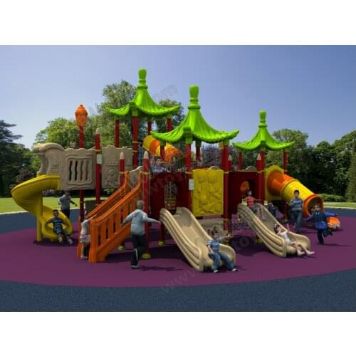 Large school playground slide for children/park amusement playground for kids,CE/TUV outdoor playground for kids YLW-OUT1613