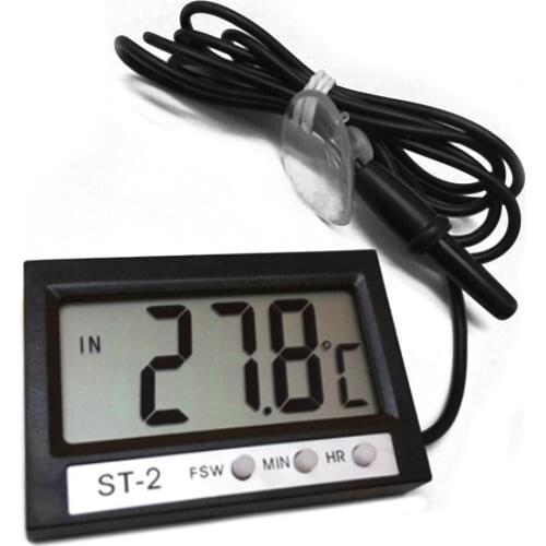 Digital LCD Measure -50 -70 Degree Centigrade Car Temperature Meter Water Temp Gauges Car Parts Temperature Sensor Auto Parts