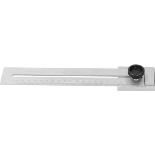 Woodworking Parallel Ruler Sliding Line Ruler Durable for Marking Measuring