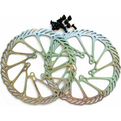 50PCS HS1 Diameter 160MM Mountain Bike Brake Disc MTB Disc Brake Rotor with Screw and G3 160MM Disc BB5 BB7 MTB Rotor