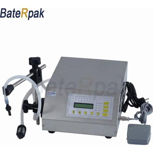 GFK-160 all stainless steel shell CNC liquid filling machine,Single chip microcomputer control water automatic filling machine