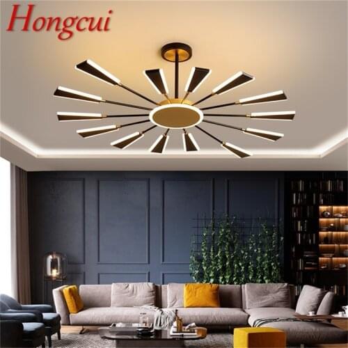 Hongcui Nordic Pendant Light Modern Simple LED Lamp Fixture Decorative For Home Living Room