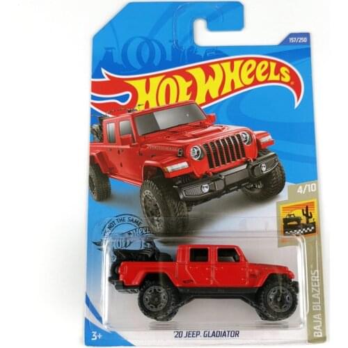 Hot Wheels 1:64 20 JEEP GLADIATOR Edition Metal Diecast Model Cars Kids Toys Gift