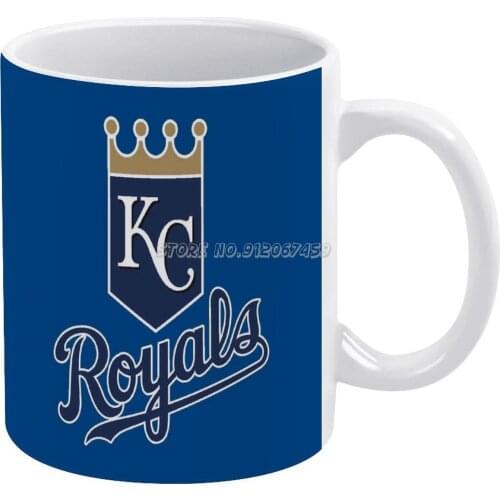 Royals Kc Coffee Mugs Ceramic Personalized Mugs 11 Oz White Mug Tea Milk Cup Drinkware Travel Mug Kansas City