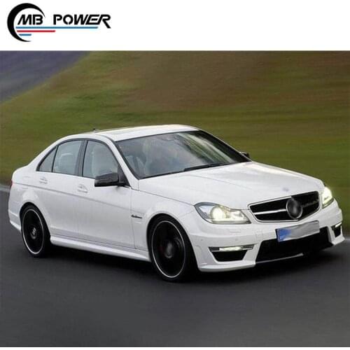 C-class w204 MC c63 4D style body kit fit for 11y-13y high quality pp material C-class w204 MC c63 4D style body kit