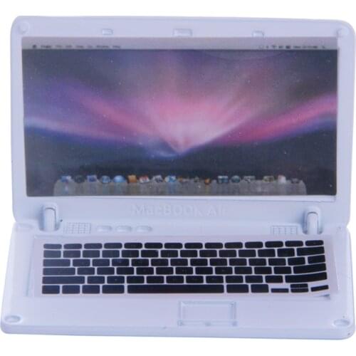 Doll Accessories,new style high quality popular white laptop fit 18" Doll, best gift for children