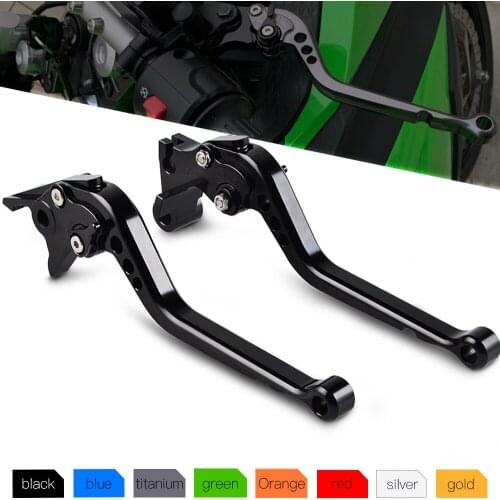 Motorcycle CNC Adjustable Clutch Brake Levers For KAWASAKI Ninja 250R EX250 NINJA250R EX 250 1987-2007 1988 1989 1990 1991 1992
