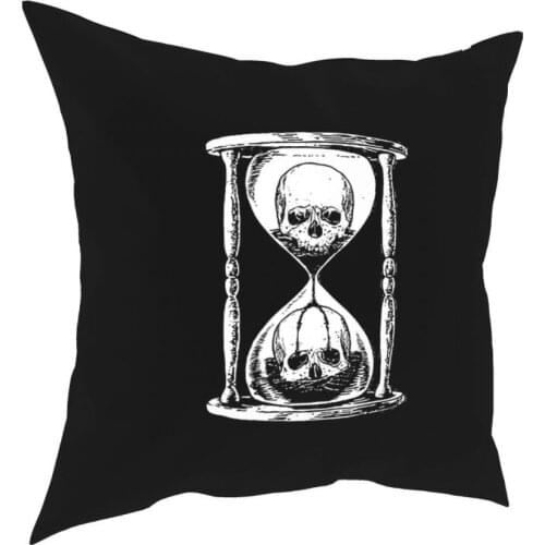 Unus Annus Hourglass Throw Pillow Cover Decorative Pillow Memento Mori Ethan Markiplier Mark Novelty Cushion Covers