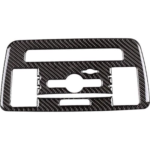 Carbon Fiber CD Air Conditioning Control Panel Cover Trim for Mercedes Benz a Class GLA CLA 2016 2017 2018 2019