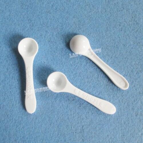 0.25 gram Plastic Measuring Scoop 0.25g HDPE Spoon for medical milk powder Liquid - white 200pcs/lot Free shipping