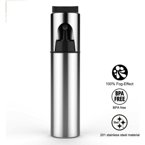 Olive Oil Sprayer Outdoor Barbecue Stainless Steel Cooking Spray Bottle with Brush FK88