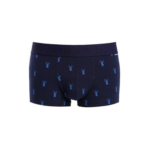 2020 Brand Pink Hero New Fashion Men Soft Boxers Body Fit Breathable Striped Underpants Cotton Boxer shorts Knickers