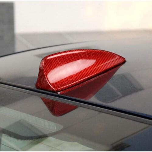 Convenient Self-adhesive Lightweight Carbon Fiber Car Shark Fin Antenna Cover Trim for BMW Old 5 Series E60 2003-2010