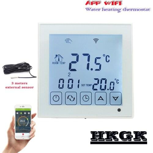 Android ISO APP operating smart wifi heating thermostat for Warm Floor