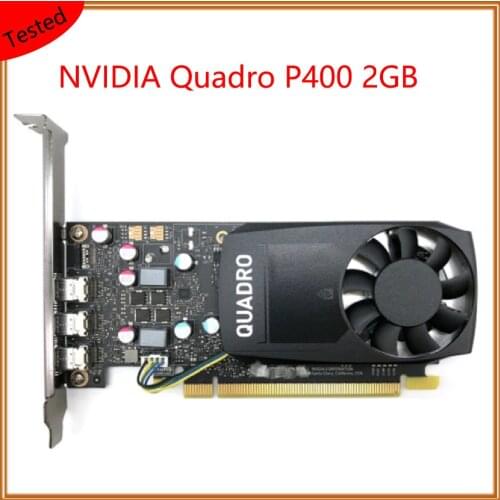 Quadro P400 2GB For NVIDIA Professional Graphics Card for 3D Modeling, Rendering, Drawing, Design, Multi-screen Display
