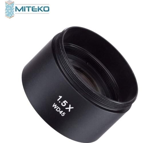 WD30 WD165 WD120 0.3X 0.5X 0.7X 0.75X 1X 1.5X 2X Trinocular Microscope Stereo Microscope Auxiliary Objective Lens Barlow Lens