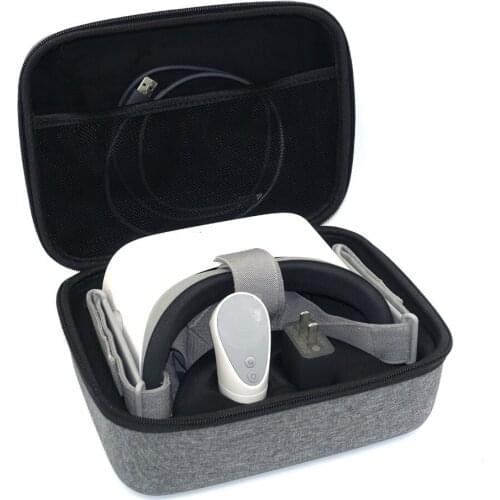 XBERSTAR Travel Carrying Storage Case for Oculus Go VR Headset Remote Controller and All Accessories Portable Bag Pouch Handbag