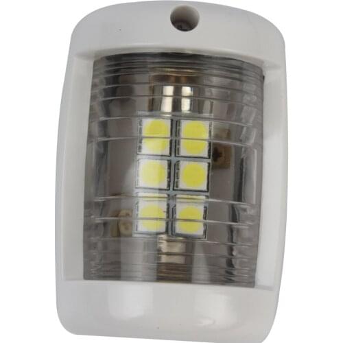 1 Piece 12V Marine Boat Yacht White Masthead Light Bow Navigation Lamp