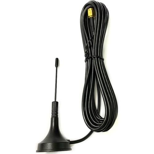 1PC GSM 3G Antenna 3dBi 900-1800MHZ Sucker Base with 3Meters cable SMA Male connector new wholesale price