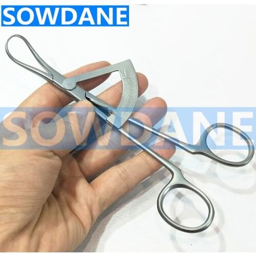 1 piece Dental Ridge Mapping Caliper Ruler Forcep Measuring Dental Instrument Tool Stainless steel