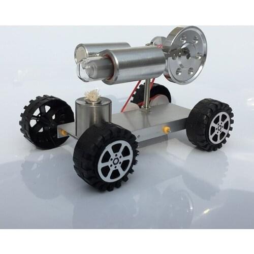 Acrylic board Stirling automobile steam engine simulator early learning simulator simulator childrens toys