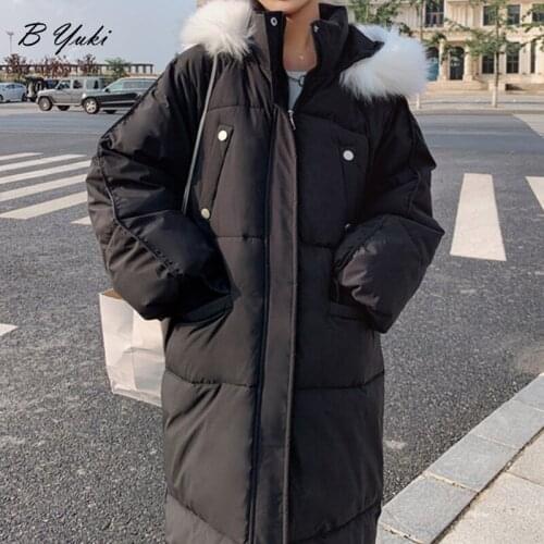 Bless YuKi Women's Parkas With A Hood